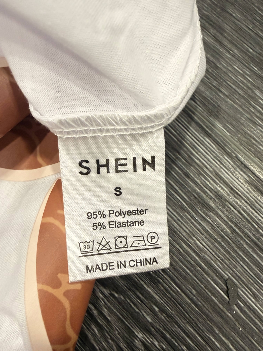 Women's Short Sleeve White Tee - Picture 2 of 3